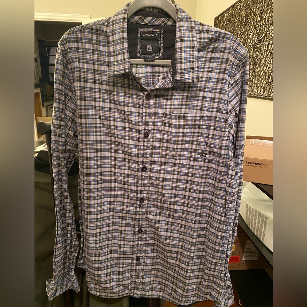 O’Neill button down long sleeve shirt